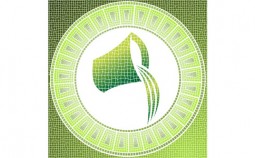 Element air: aquarius zodiac sign on a mosaic